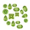 This is a mix shape peridot lot